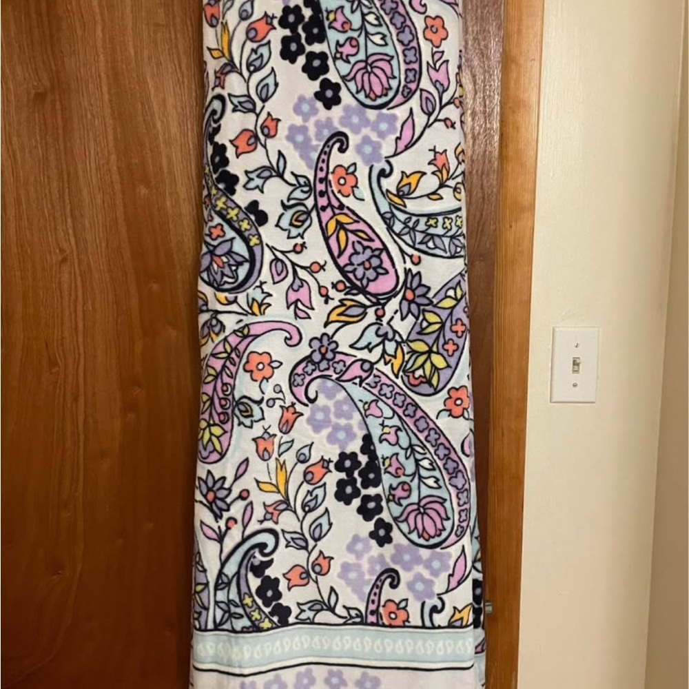 Vera Bradley Floral Paisley Blanket
